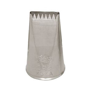Ateco 895 Medium Ribbon Decorating Tip for Cake Piping - Perfect for Wedding Cakes, Cupcakes & Dessert Decoration