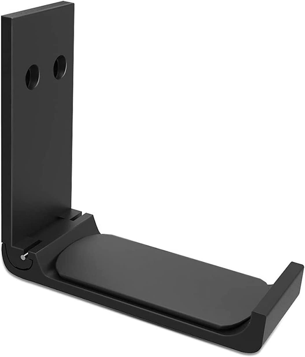 Foldable Universal Headphone Stand - Under Desk Mount Hook Holder for Gaming Headsets (Black, One Size) - Perfect for Gaming Setups, Home & Office Organization