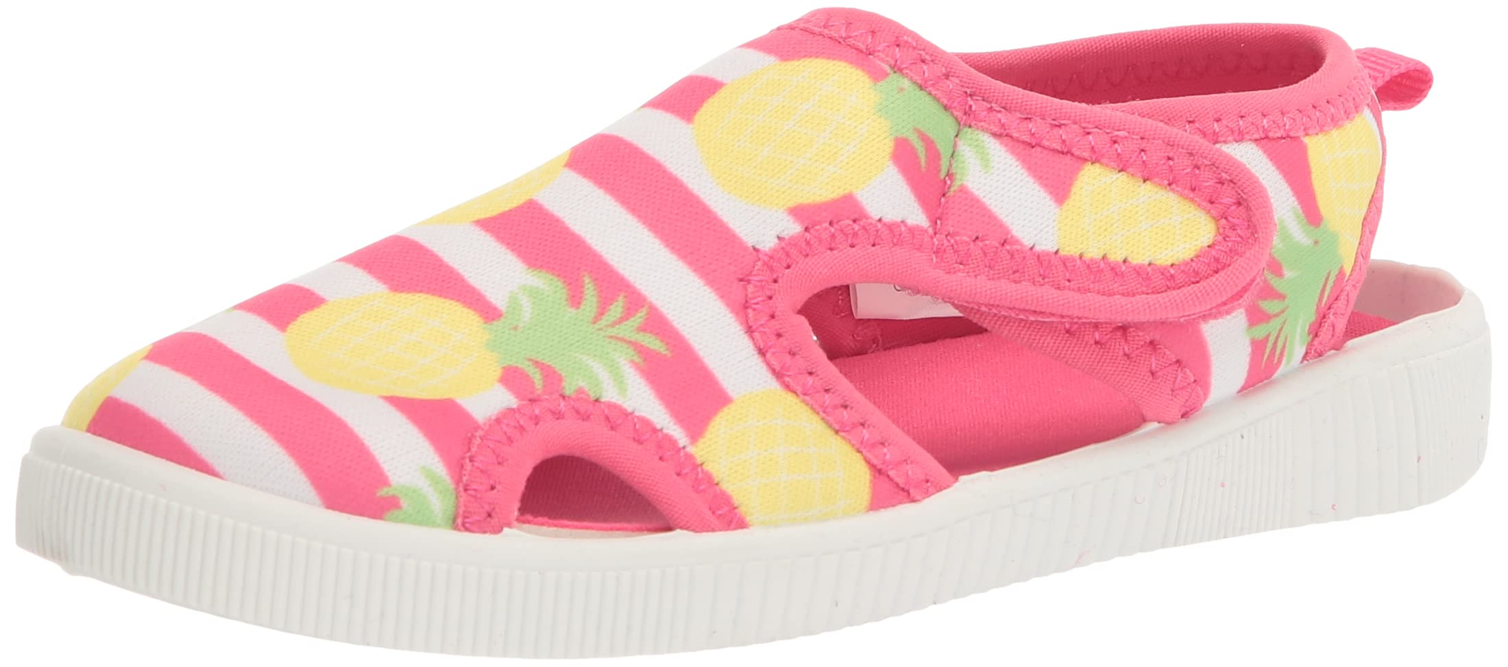 Hudson Baby Unisex Infant Sandals & Water Shoes - Pineapple Design, Size 9 US - Perfect for Beach, Pool & Summer Outdoor Activities