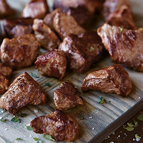 Premium Super Trimmed™ Tenderloin Filet Mignon Beef Tips - Aged 28 Days, Tender & Juicy Restaurant-Grade Steak | Kansas City Steak Company (2 Pack, 1 lb Each) | Perfect for Grilling, Special Dinners & Gourmet Cooking