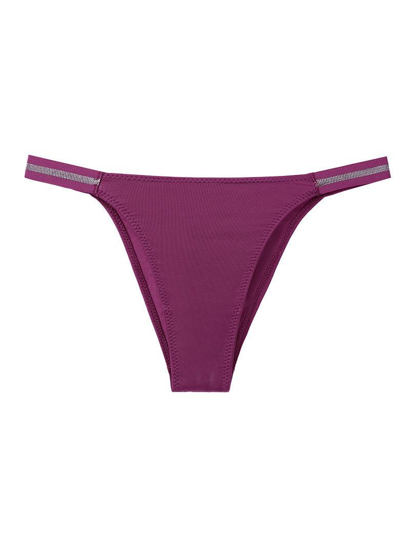 ZASUWA Women's Sexy Elastic Band Thong Underwear - Comfortable & Stretchy Lingerie for Date Night, Boudoir & Special Occasions
