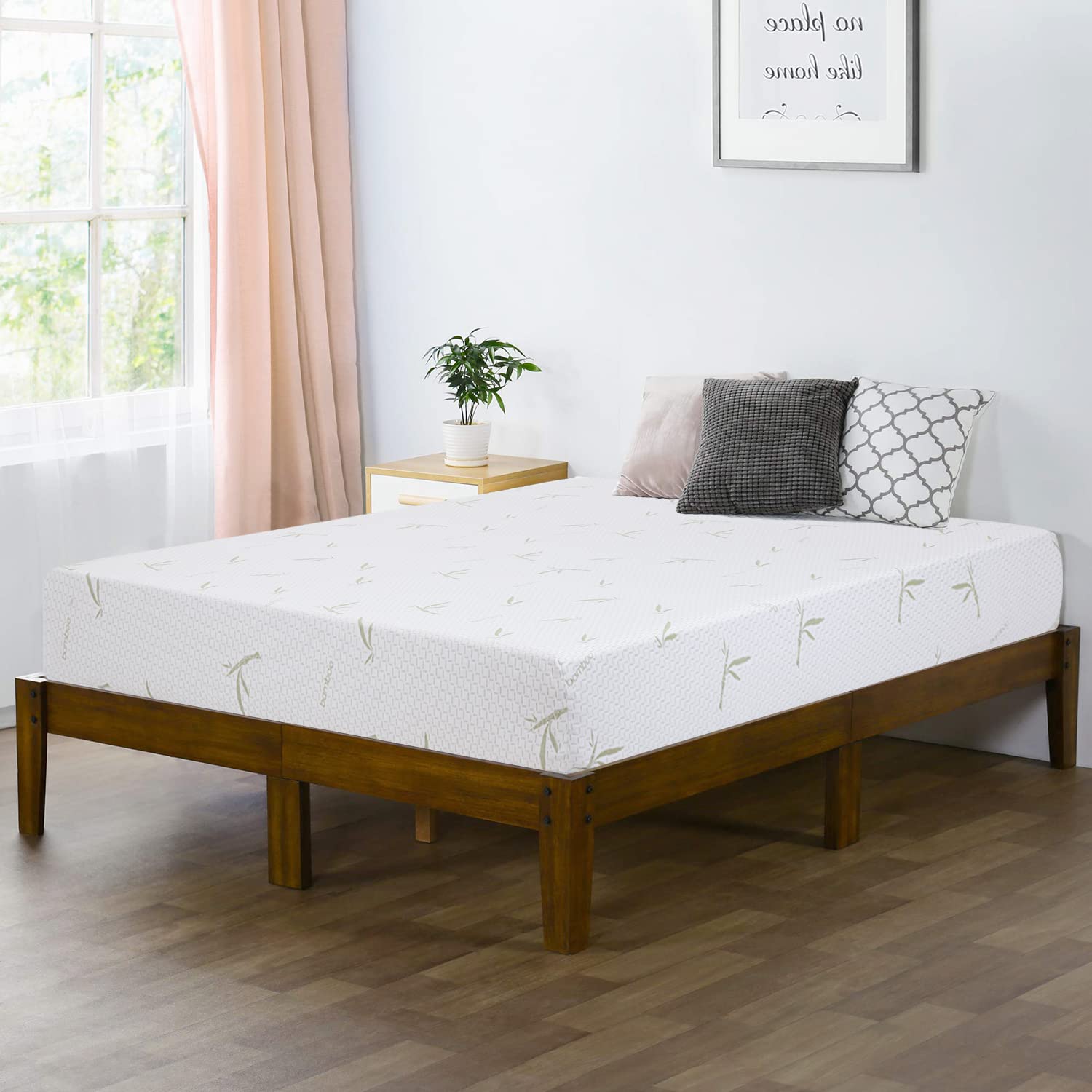 BestMassage 10-Inch Gel Memory Foam Mattress - Queen Size Medium Firm for Cool Sleep & Pressure Relief, CertiPUR-US Certified Bed-in-a-Box - Perfect for Hot Sleepers, Back Pain Relief & Guest Room Comfort