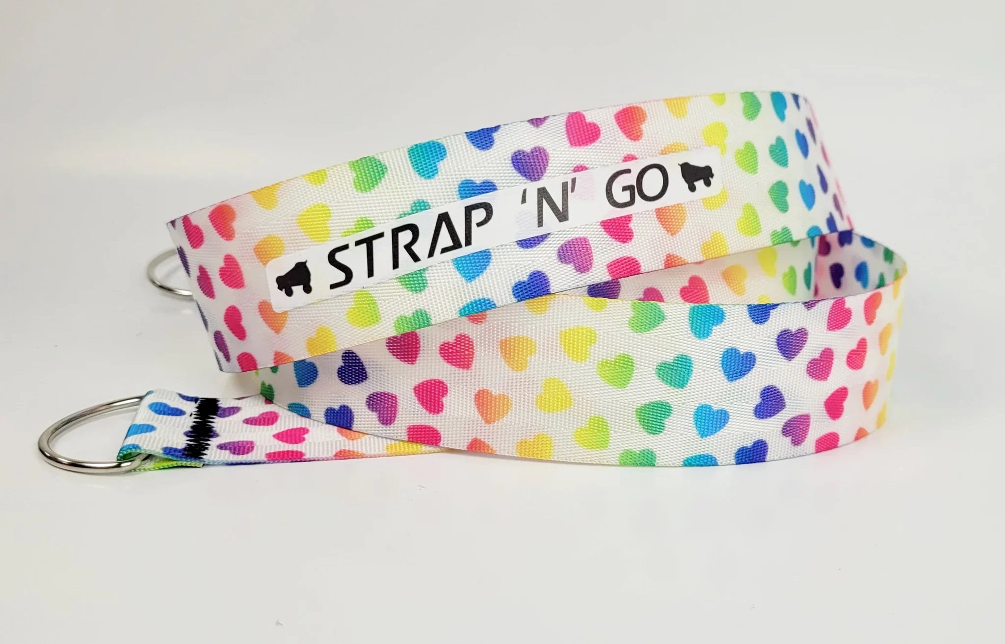 Strap N Go Roller Skate Leash - Adjustable Skate Strap with Multiple Patterns | Perfect for Roller Skating, Rink, and Outdoor Skate Sessions