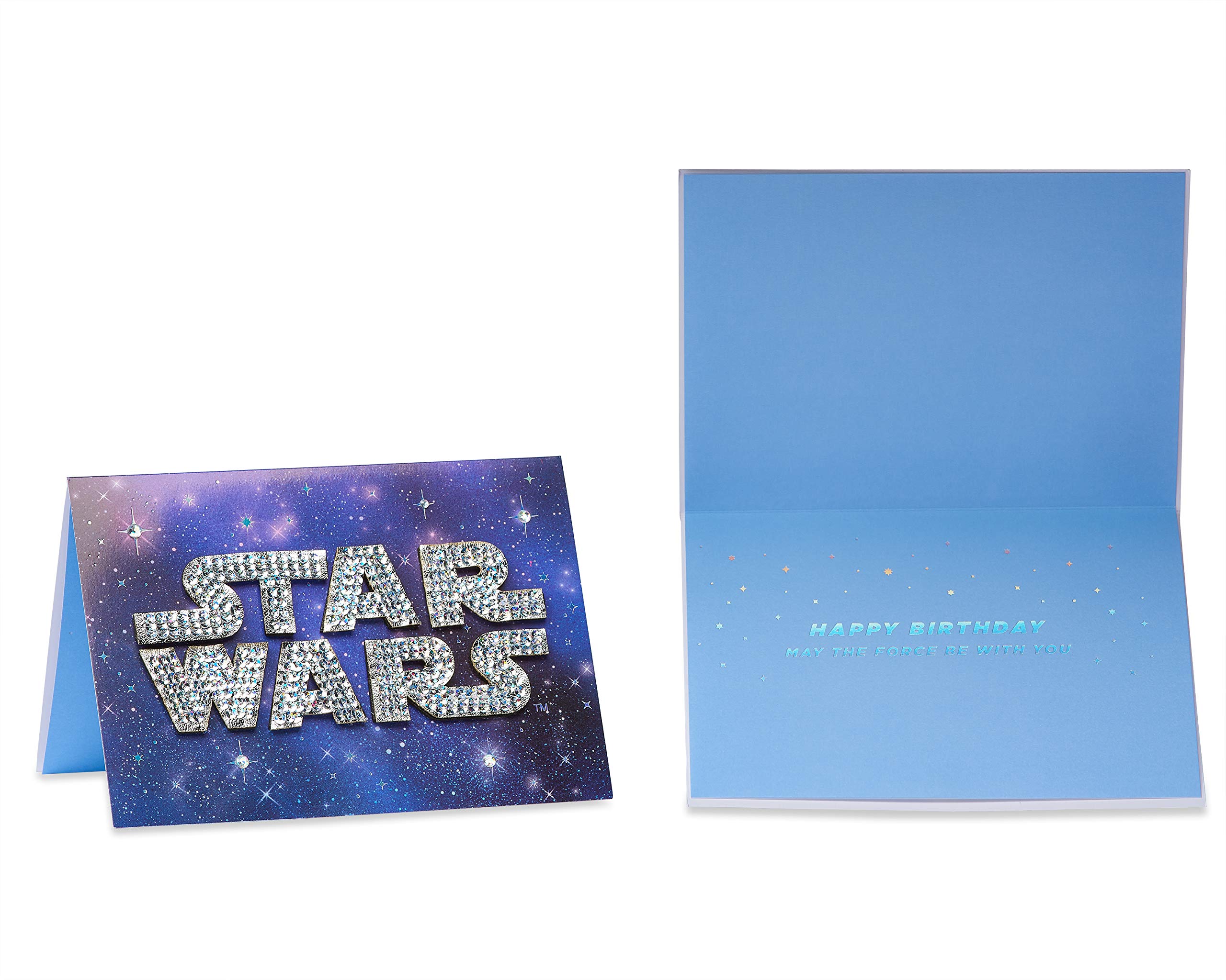 Star Wars Birthday Cards Set - BB-8 & Yoda Themed Greeting Cards (3-Pack) | Perfect for Star Wars Fans, Birthday Parties & Collectors