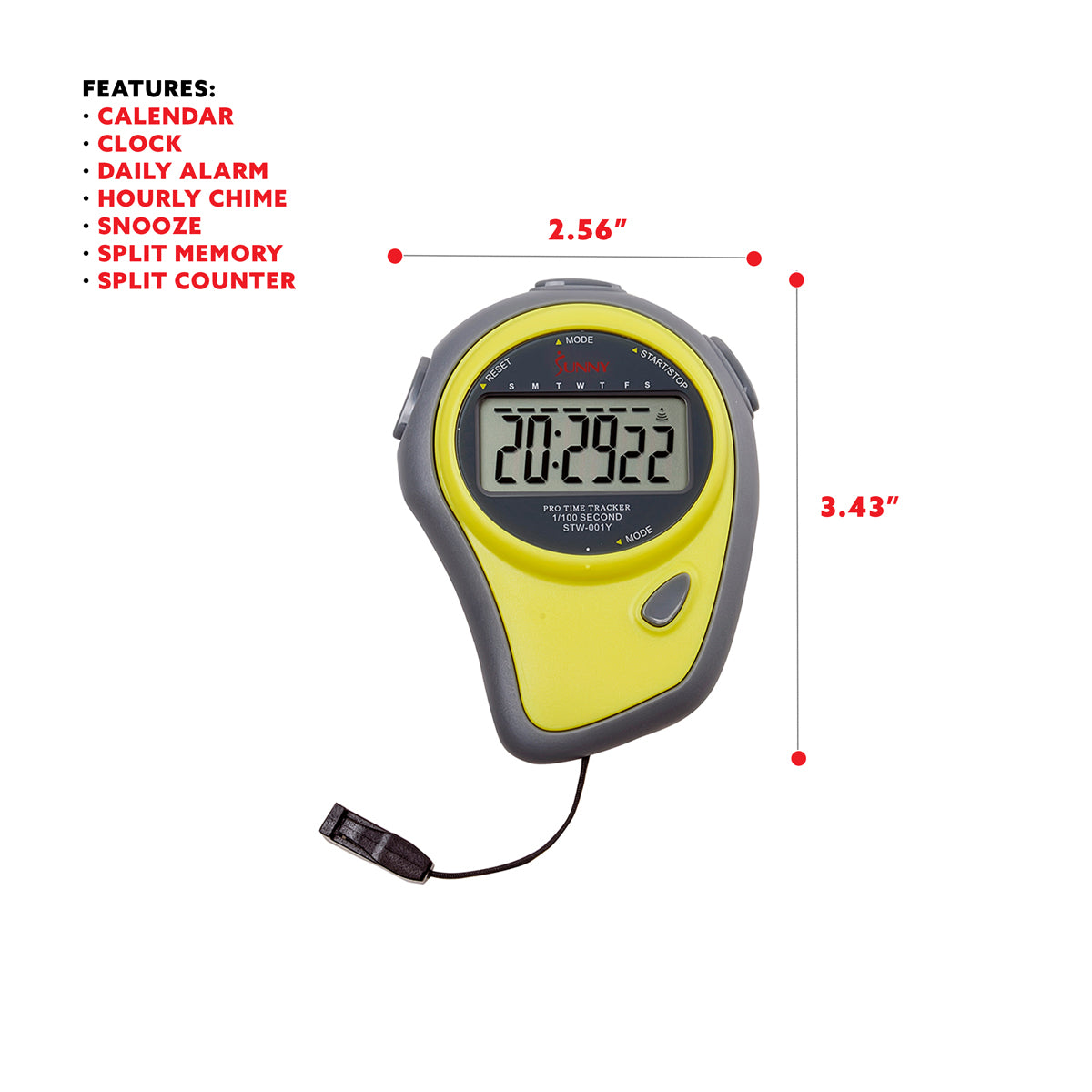 Pro Time Fitness Tracker - Smart Activity Monitor with Heart Rate & Sleep Tracking for Running, Cycling & Workouts | Perfect for Gym, Outdoor Sports & Daily Health Monitoring