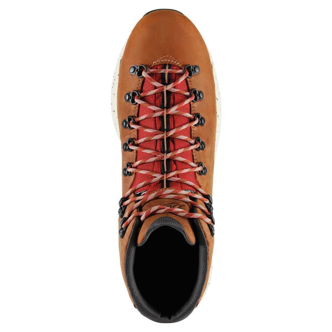 Mountain 600 4.5 Evo GTX Hiking Boots for Men & Women - Waterproof Trekking Shoes with Vibram Sole - Ideal for Outdoor Adventures, Trail Running & Backpacking (Rhodo Red)