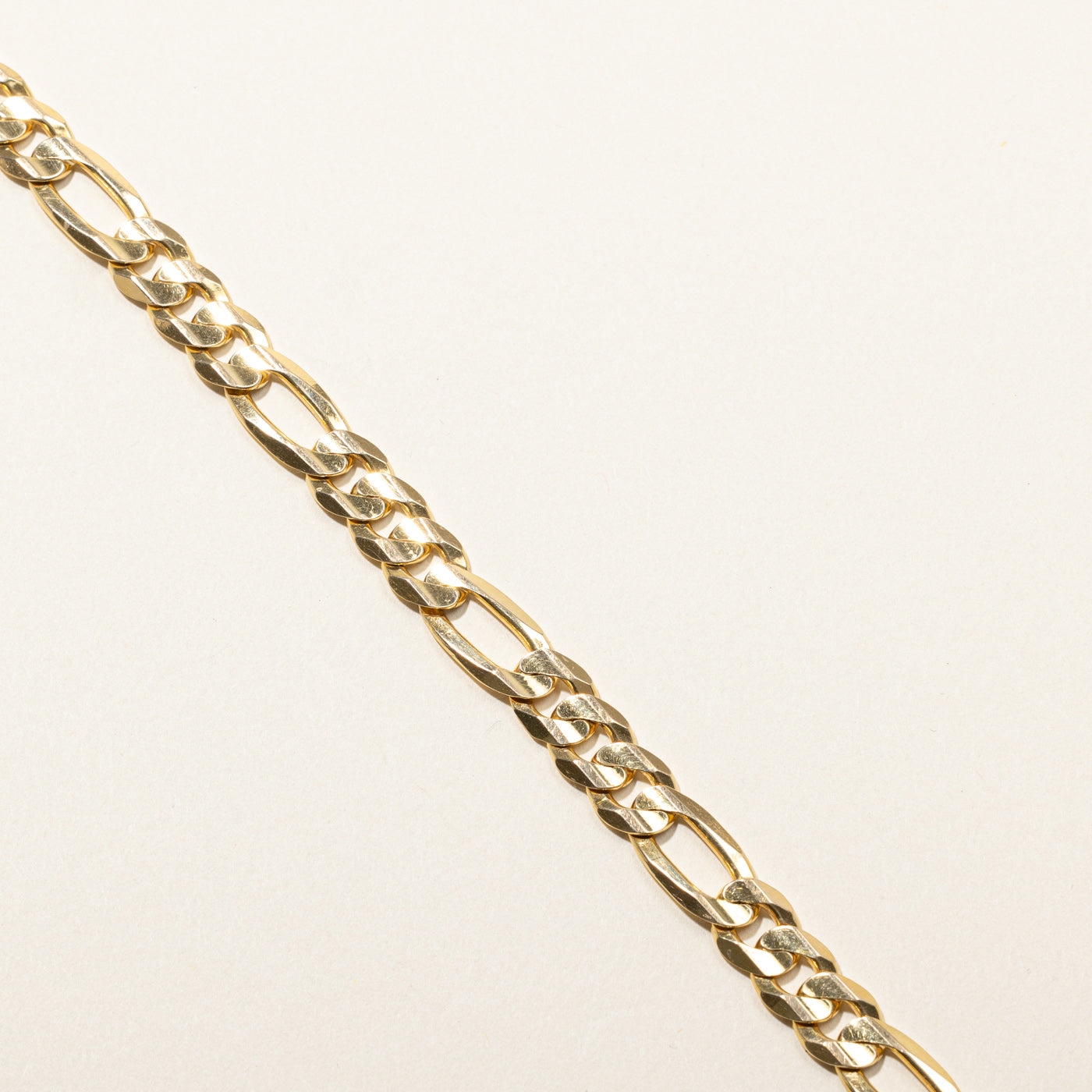 Figaro Link Chain Bracelet for Women - 8 Inch Adjustable Italian Gold Plated Stainless Steel Jewelry - Perfect for Casual Wear, Layering & Gift Giving