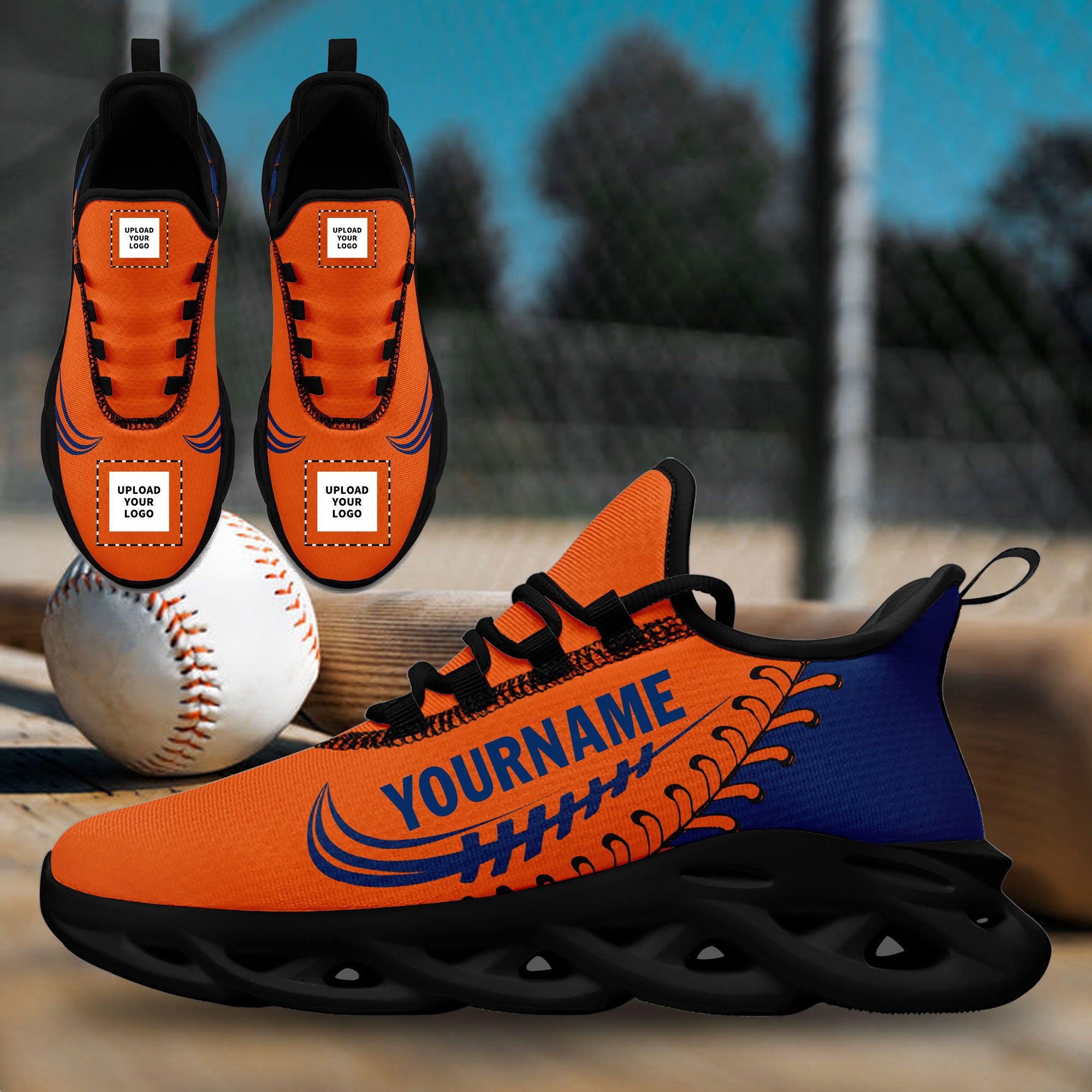 Custom MaxSoul Shoes and Hat Combo - Personalized Sneakers & Cap Set for Men - Perfect for Running, Gym Workouts, and Streetwear Fashion
