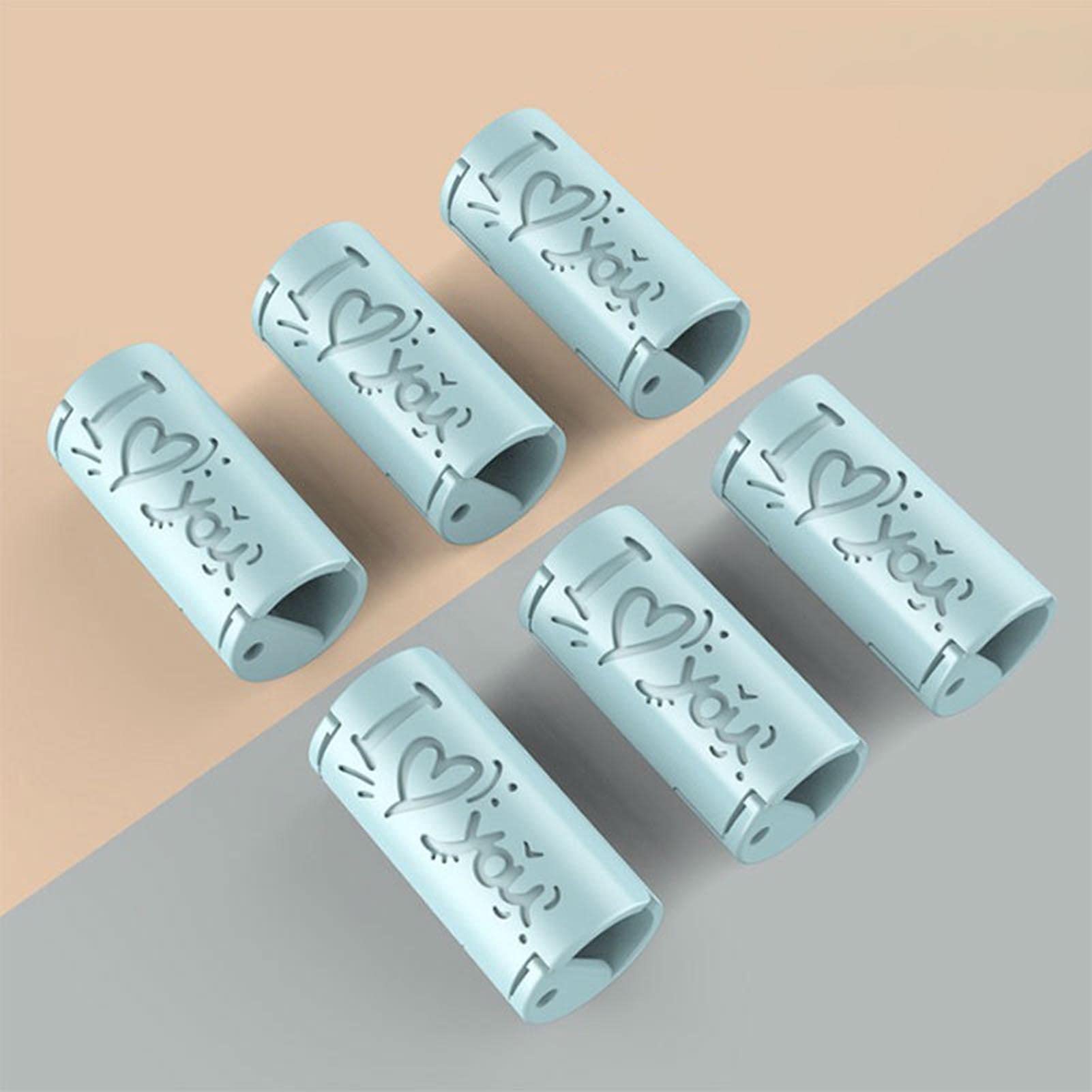 Meideli 6Pcs Quilt Grippers - Bed Sheet Clips, Duvet Cover Fasteners & Curtain Holders - Non-Slip Bedding Clips for Mattress (Blue) - Perfect for Home, Hotel & Dorm Room Use