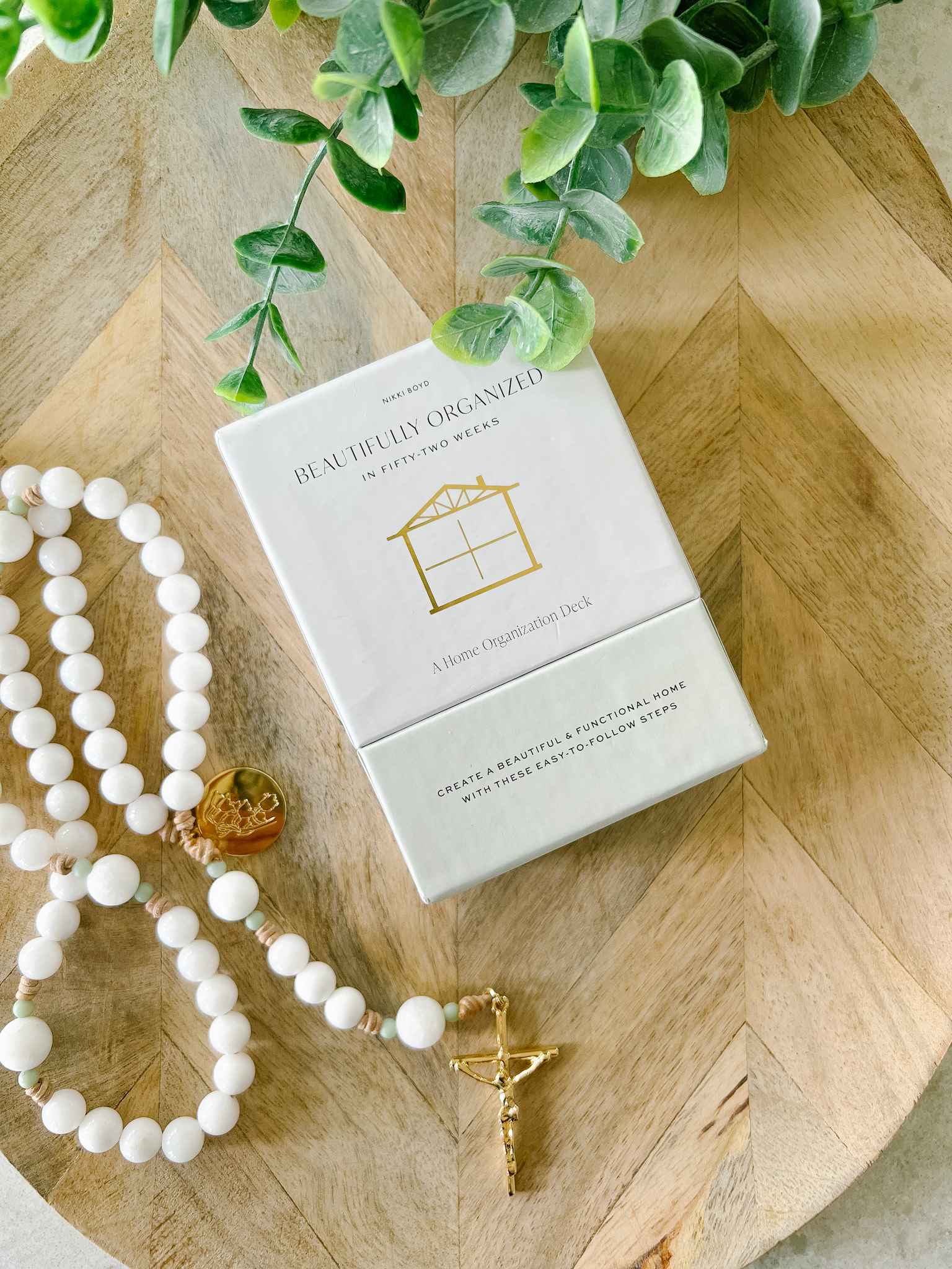 52 Weeks Beautifully Organized Card Deck - Daily Planning & Goal Setting for Productivity & Success