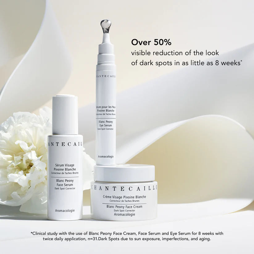 Blanc Peony Face Serum for Dark Spot Correction - Brightening & Hydrating Facial Treatment for Glowing Skin - Perfect for Daily Skincare Routine & Nighttime Use