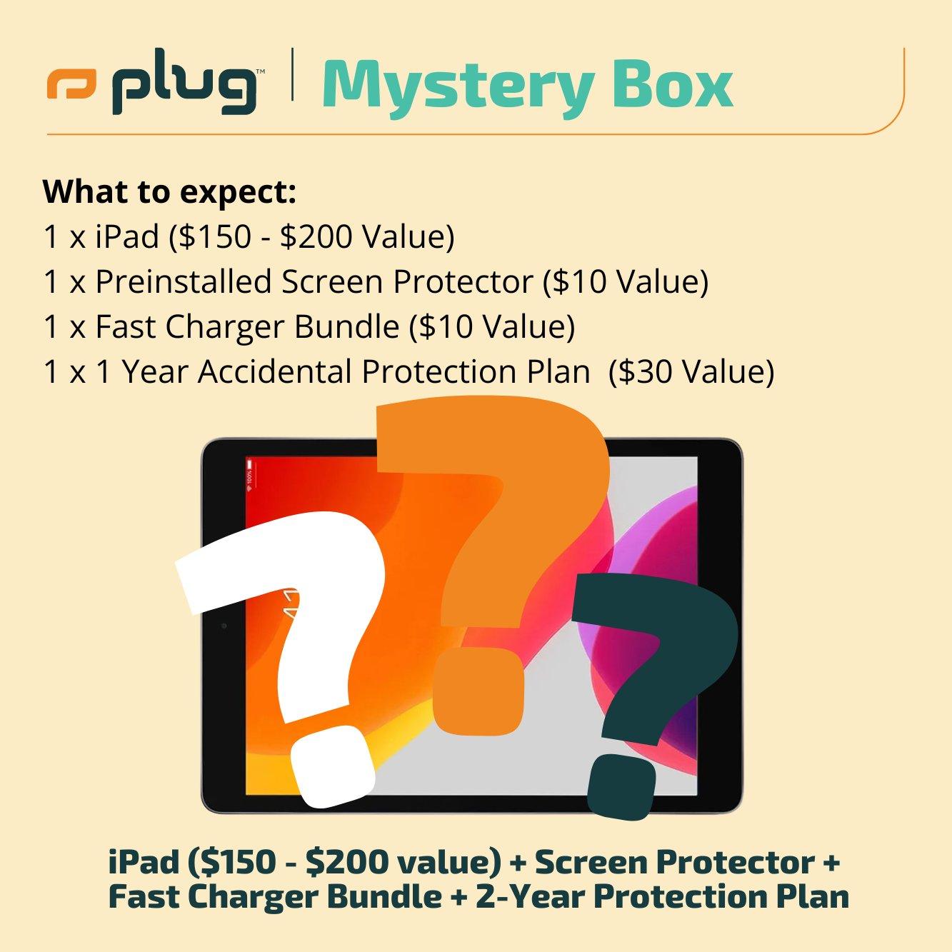 Apple iPad Mystery Box - Surprise Unboxing Gift for Tech Lovers | Perfect for Birthday, Christmas & Special Occasions