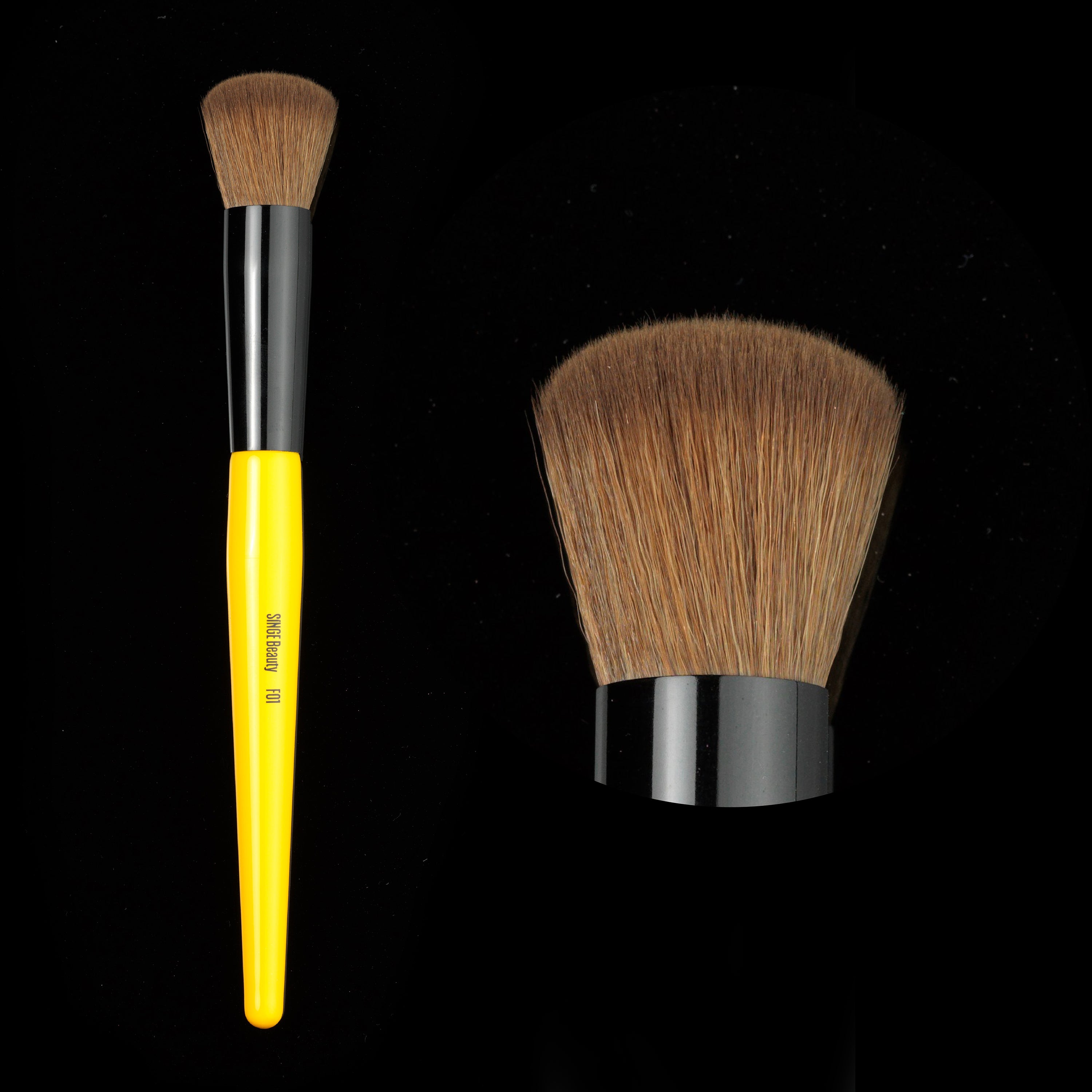 Single Beauty Face Brush F01 - Soft Bristle Facial Cleansing Brush for Deep Pore Cleansing & Exfoliation | Perfect for Daily Skincare Routine & Makeup Removal