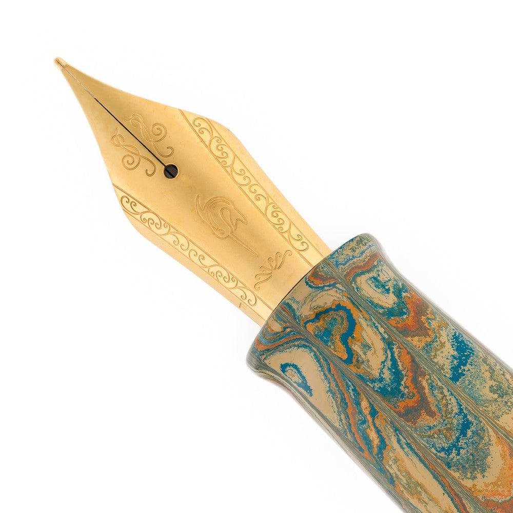 Nahvalur (Narwhal) Nautilus Terra Firma Fountain Pen - Limited Edition 2024 - Premium Writing Instrument for Professionals & Collectors - Perfect for Office, Journaling & Gift Giving