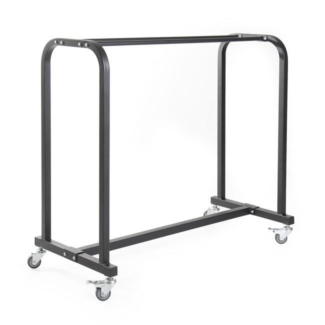 XM Mat Storage Cart - Foldable Yoga Mat Organizer with Wheels for Home, Gym & Studio - Perfect for Yoga, Exercise & Fitness Equipment Storage