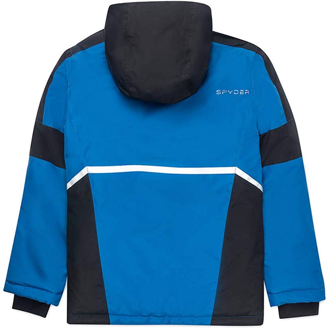 Spyder Boys Midweight Jacket - Water-Resistant Windbreaker for Outdoor Activities, Hiking & School - Kids' Lightweight Insulated Jacket for Cold Weather