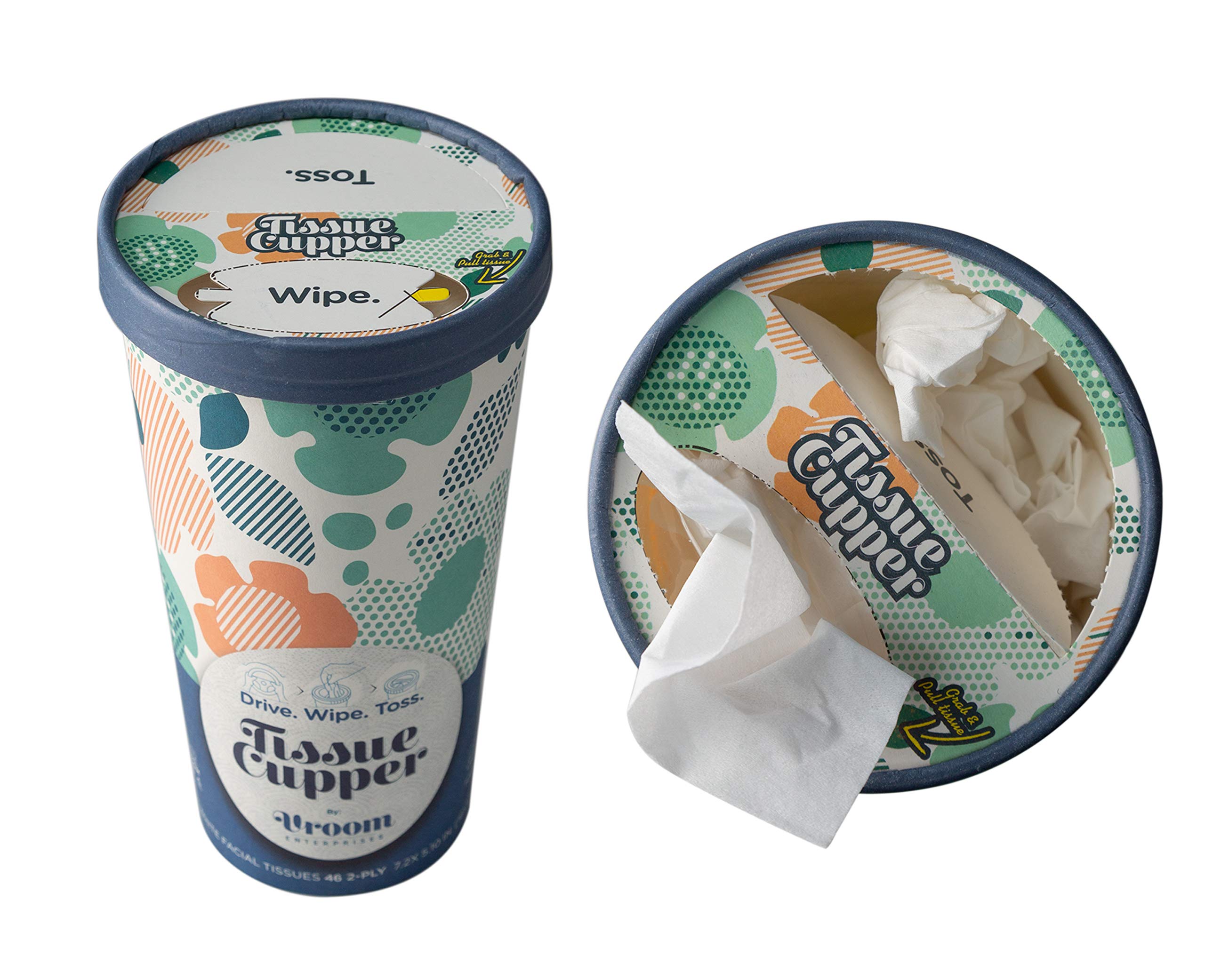 Soft Disposable Travel-Size Tissue Paper & Car Tissue Holder - Compact & Convenient Facial Tissues for On-the-Go Cleanliness | Perfect for Cars, Office, Travel & Daily Use