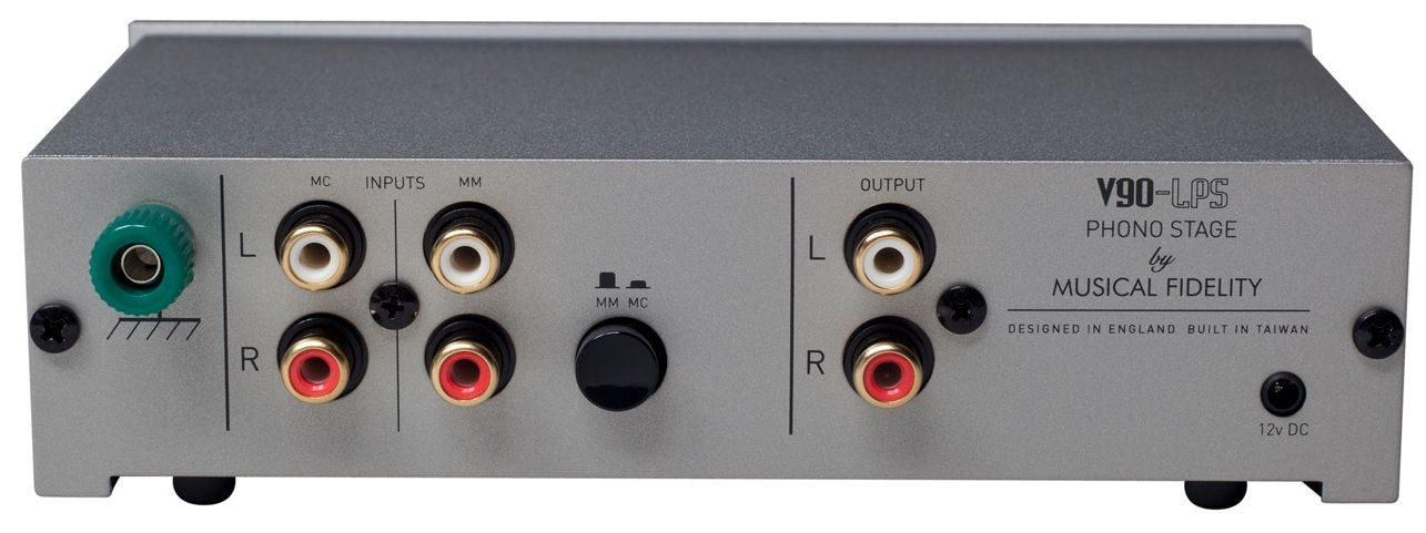 Musical Fidelity V90 LPS MM/MC Phono Preamplifier - High-End Vinyl Record Player Preamp for Turntables - Perfect for Audiophiles & Home Music Systems