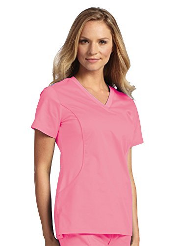 White Cross Allure Women's 722 V-Neck Scrub Top - Comfortable Medical Uniform for Nurses & Healthcare Professionals - Perfect for Hospitals, Clinics & Dental Offices