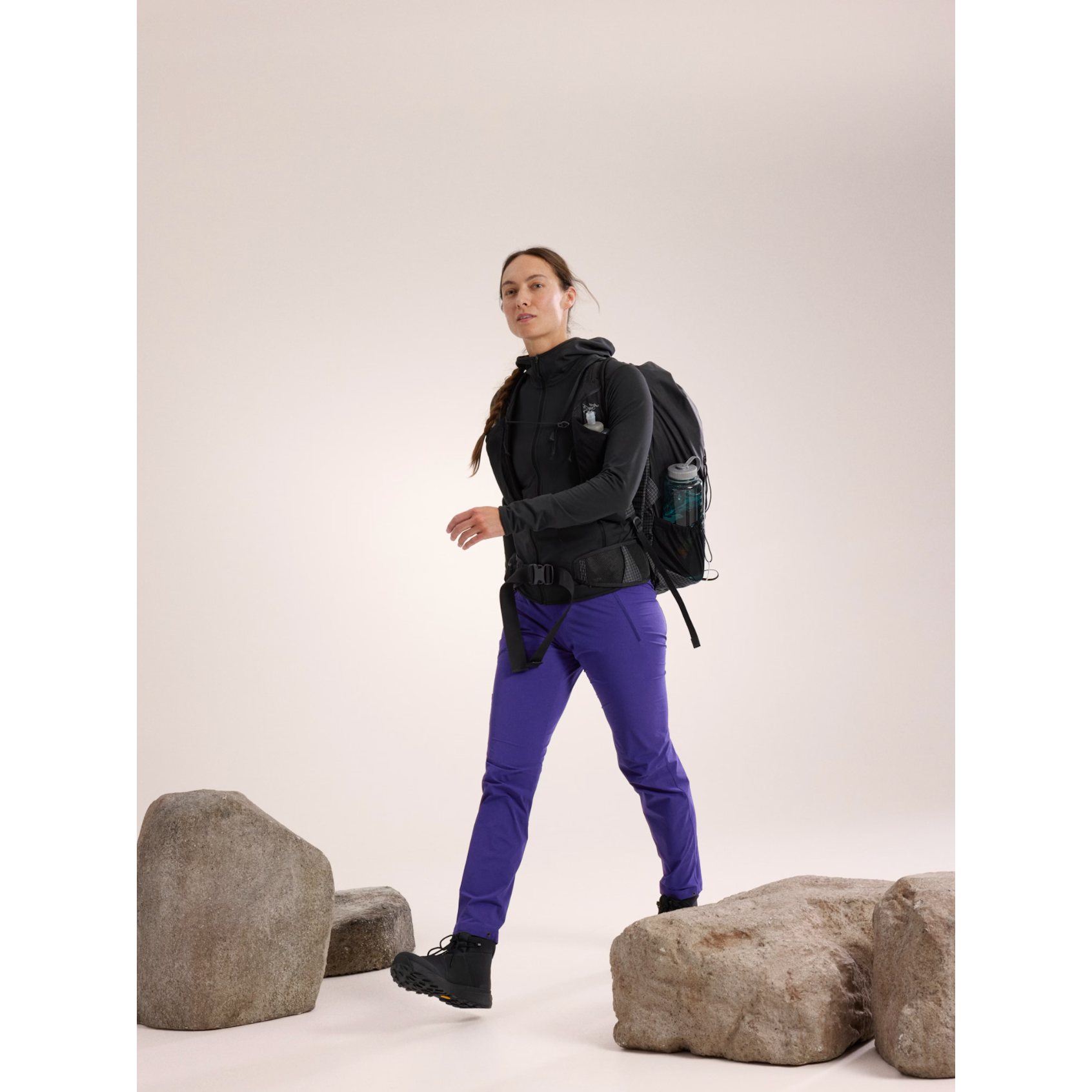 Arc'teryx Women's Kyanite LT Hoody - Lightweight Fleece Jacket for Hiking & Outdoor Activities | Water-Resistant & Breathable Mid Layer for Cold Weather