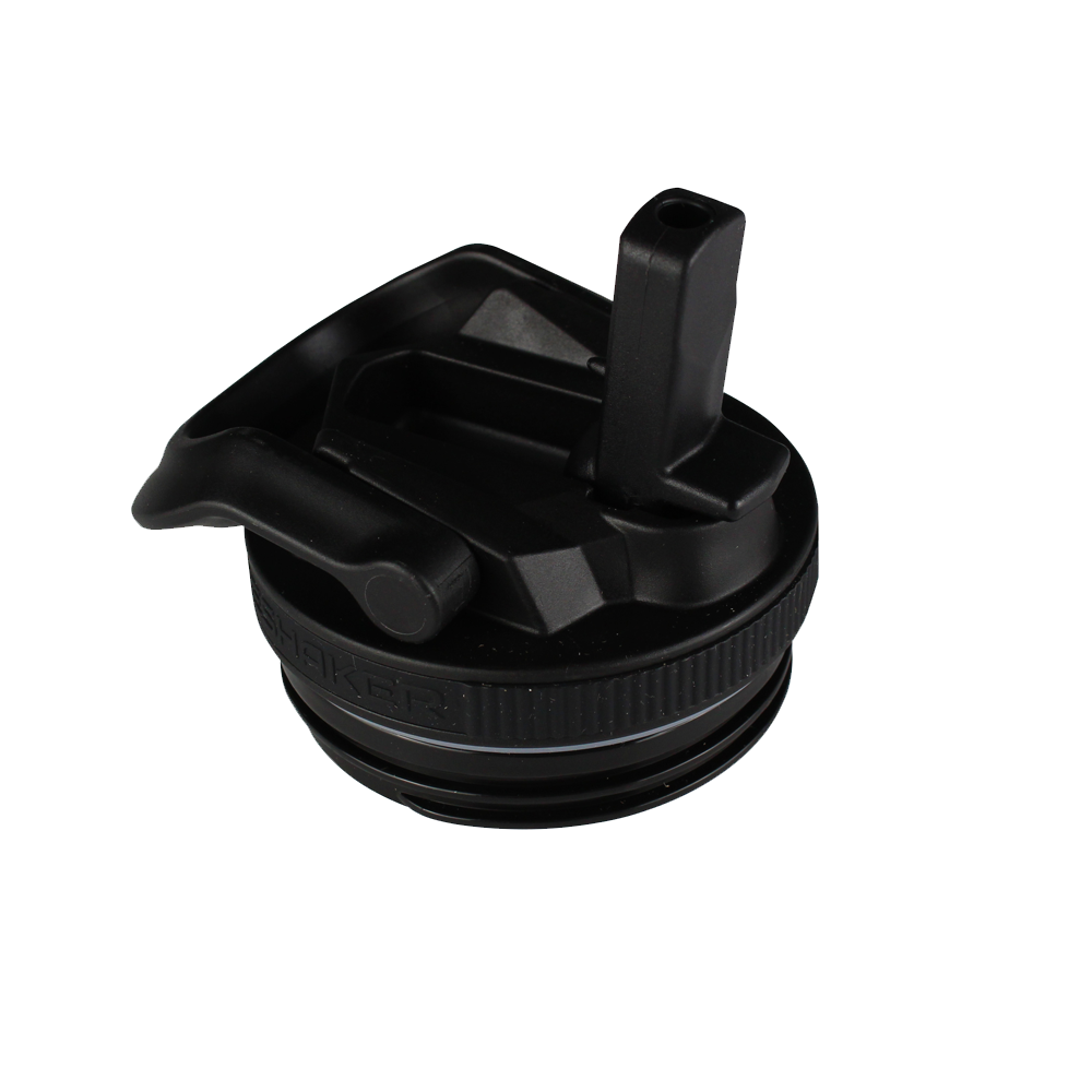 Black Lid with Black Band