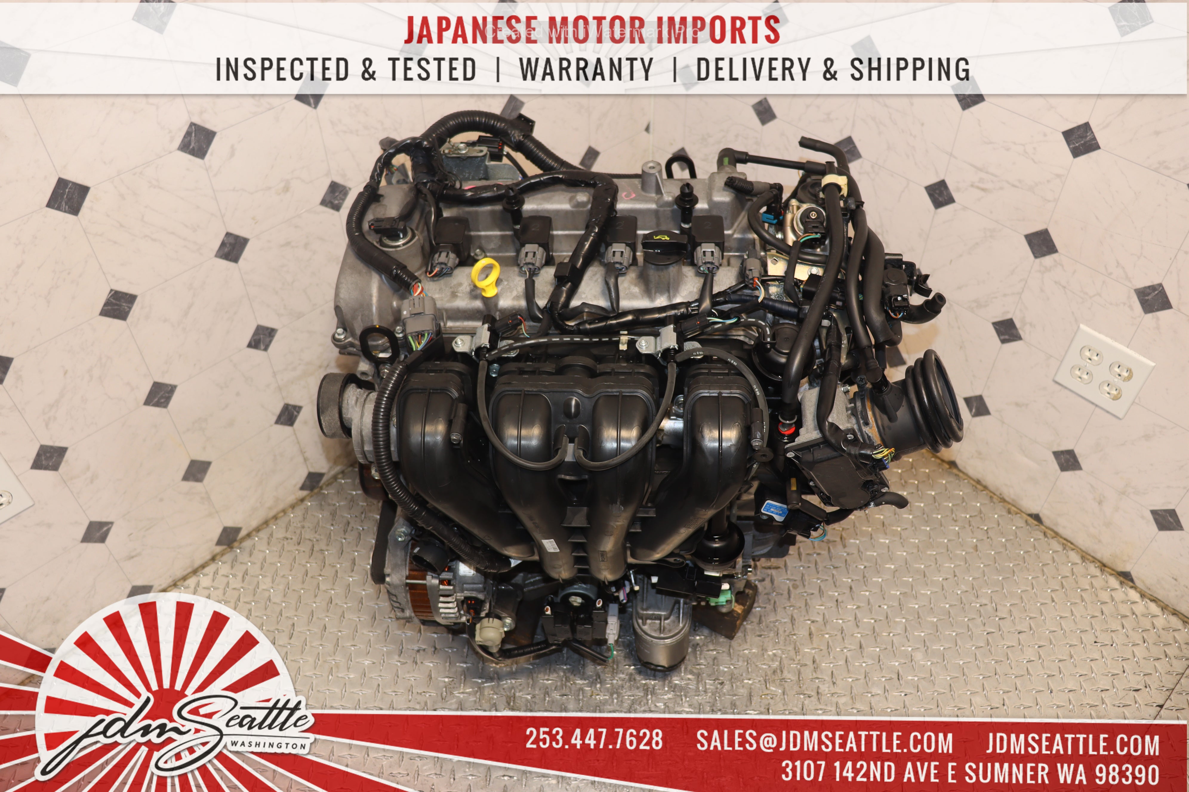 JDM LF-VE 2.0L Engine for 2006-2009 Mazda 3 | Replacement for 2.3L 4-Cylinder DOHC VVT | Perfect for Performance Upgrades & Engine Swaps