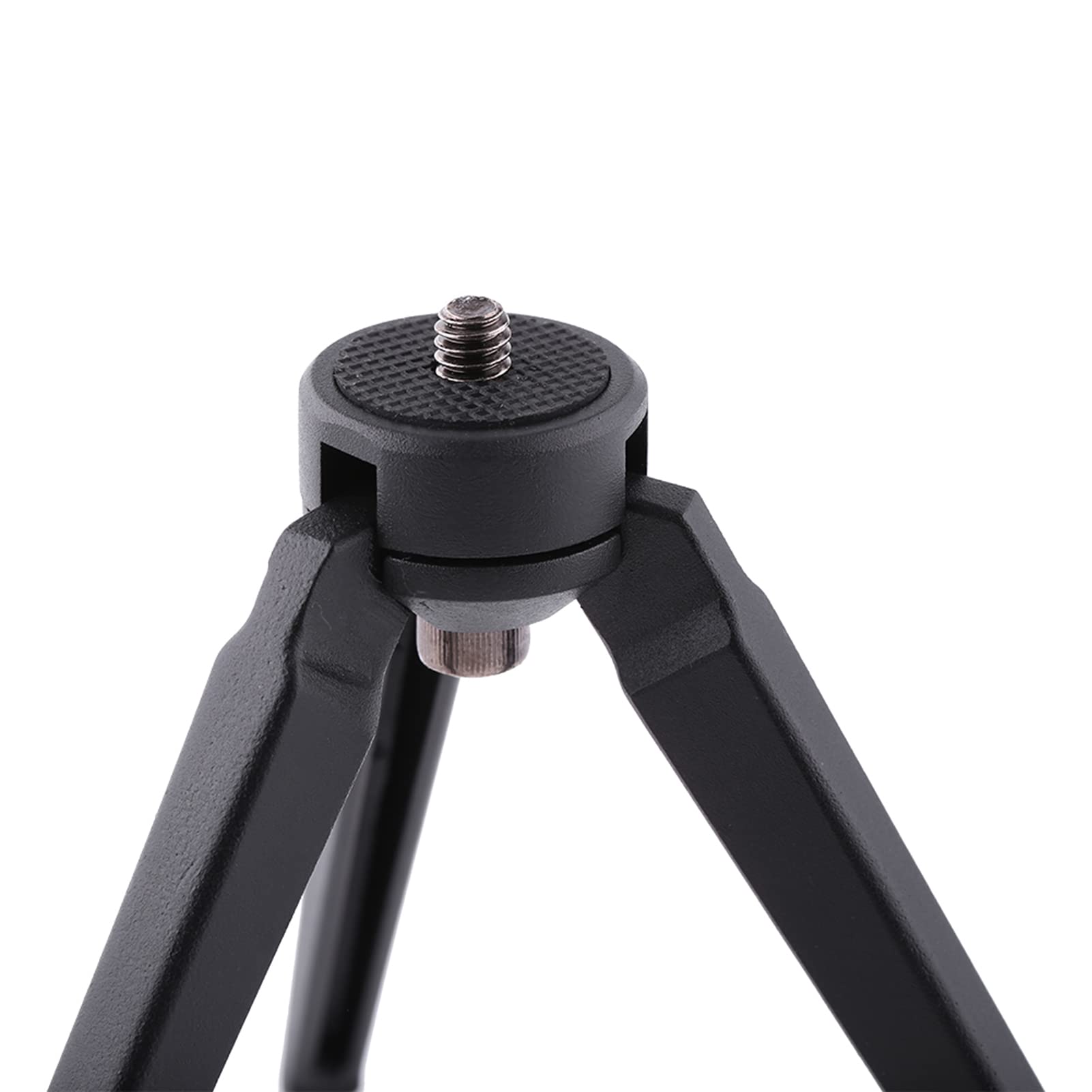 Lightweight Aluminum Portable Tabletop Tripod Stand for Smartphones & Small Cameras - Perfect for Vlogging, Live Streaming & Photography at Home/Office/Travel