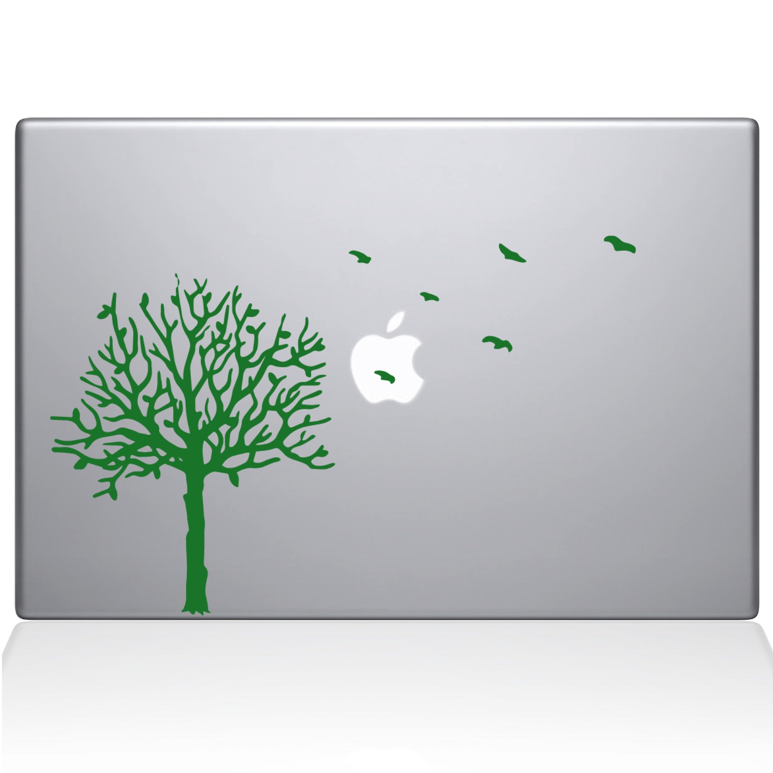 The Decal Guru 2094-MAC-13A-LG Tree with Birds Vinyl Sticker for 13