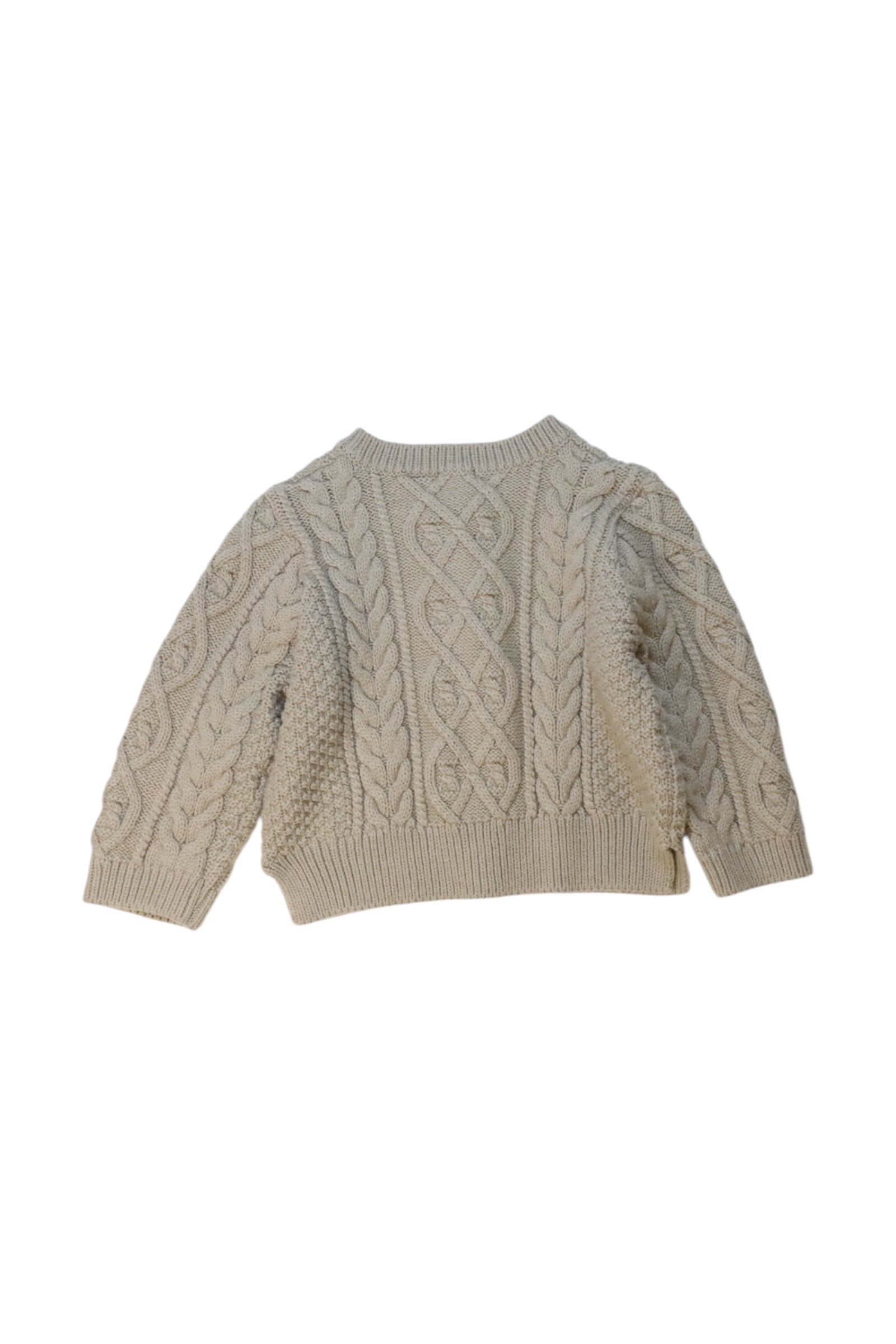 Aosta Cable Knit Cardigan for Girls Size 5T - Soft Winter Sweater for Kids - Perfect for School, Playdates & Family Photos