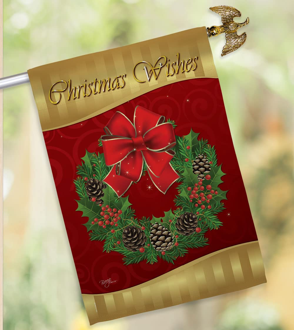 Winter Christmas House Flag Set 28