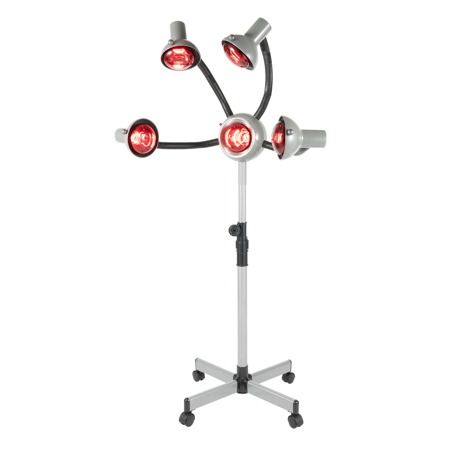 Professional 5-Head Infrared Hair Dryer for Salons - Adjustable Flexible Arms for Perming, Dyeing & Styling | Perfect for Salon Treatments, Home Hair Care & Professional Hairstyling