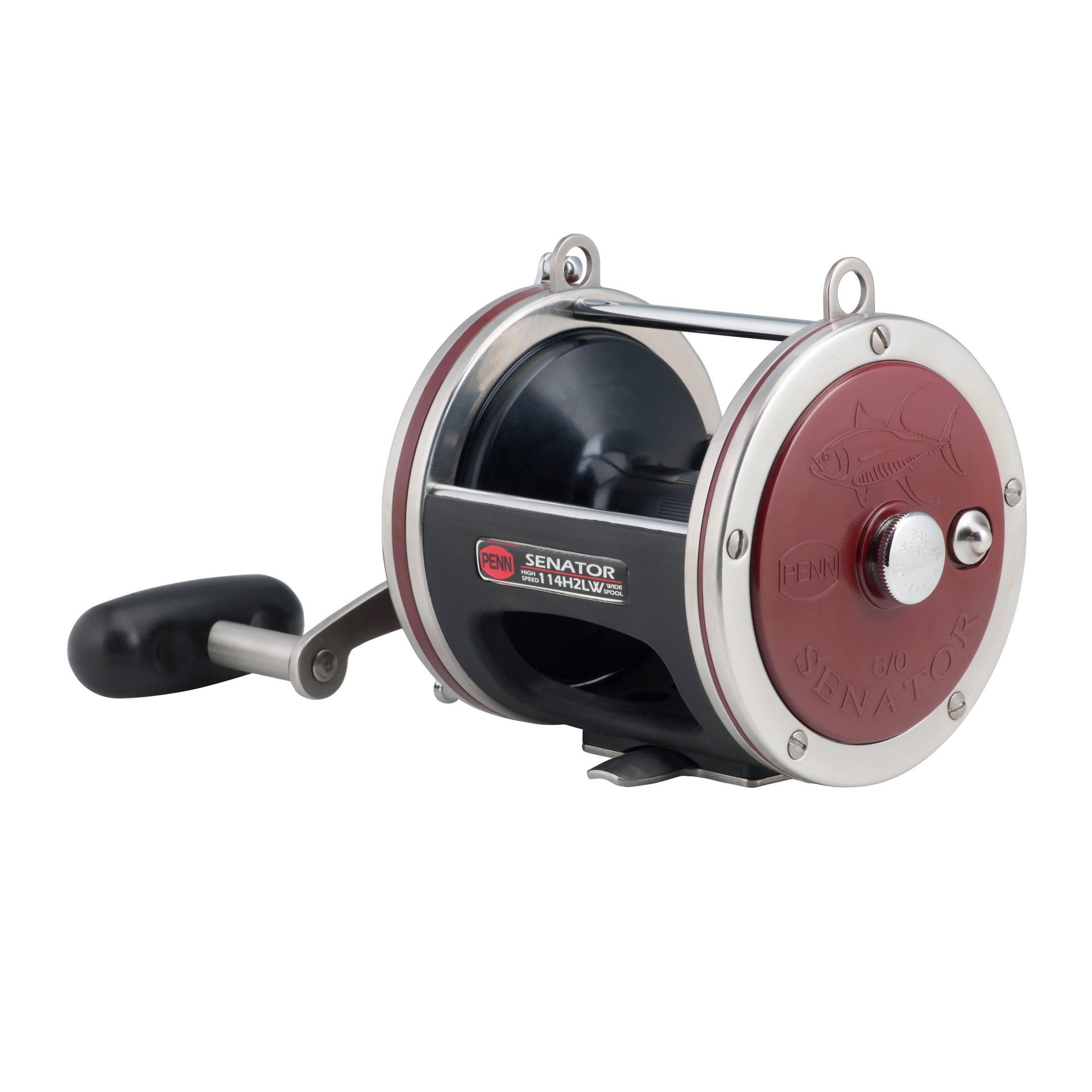 Special Senator® Star Drag Conventional Fishing Reel - Saltwater & Freshwater Spinning Reel for Surf Casting, Trolling & Offshore Fishing