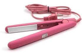 Professional Mini Electric Hair Straightener - Portable Travel Flat Iron for Smooth & Shiny Hair (Multicolor) | Perfect for Home, Salon & On-the-Go Styling