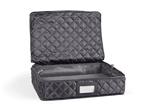 Slate Quilted Polyester