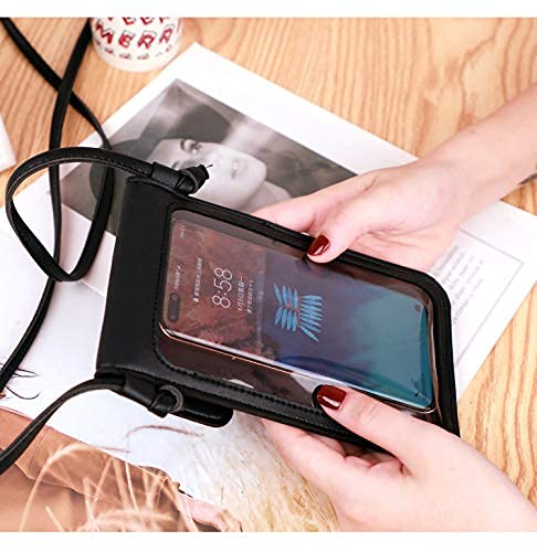 Leather Wallet Crossbody Phone Case for Samsung Galaxy A20 A30 - RFID Blocking Credit Card Holder with Adjustable Shoulder Strap - Stylish Purse for Women & Teens (Red) - Perfect for Shopping, Travel & Daily Use