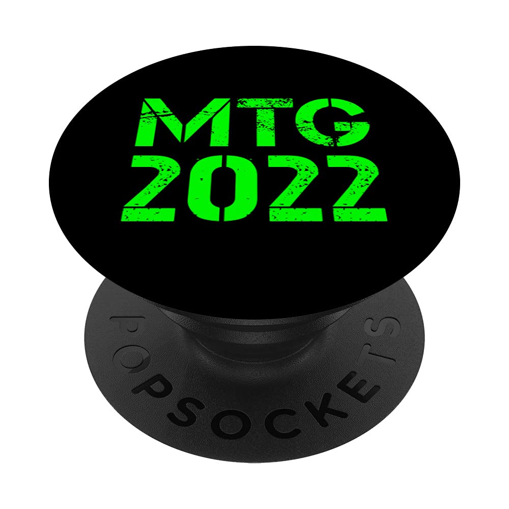 Marjorie Taylor Greene MTG 2022 PopSockets Swappable PopGrip - Custom Phone Grip & Stand for iPhone, Samsung - Perfect for Selfies, Video Calls & Hands-Free Use