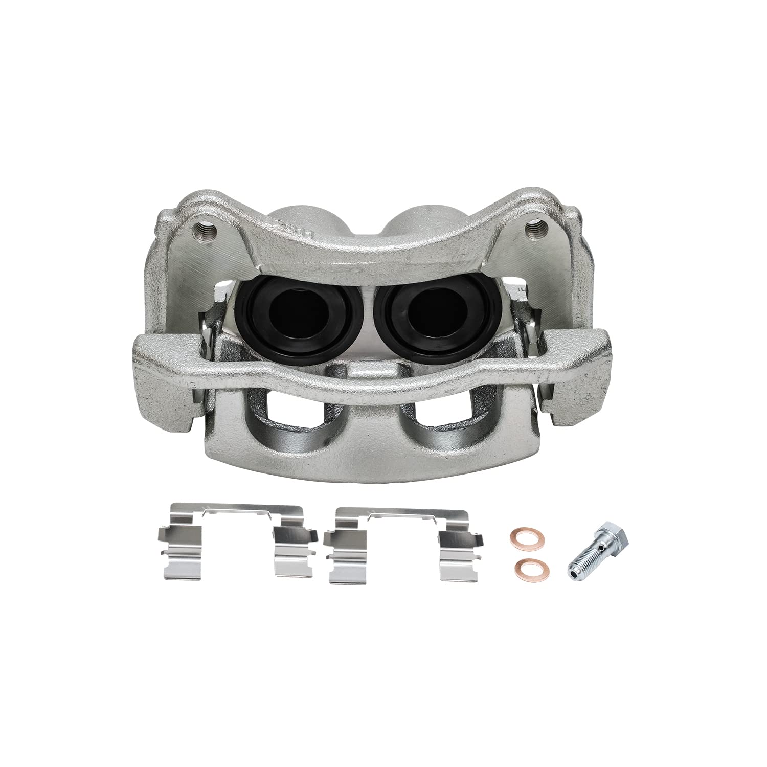 Detroit Axle Front Brake Kit for Ford Explorer Ranger B2300 B3000 B4000 Mountaineer - Disc Brake Caliper & Ceramic Brake Pads Replacement - Perfect for Off-Roading, Towing & Daily Commuting