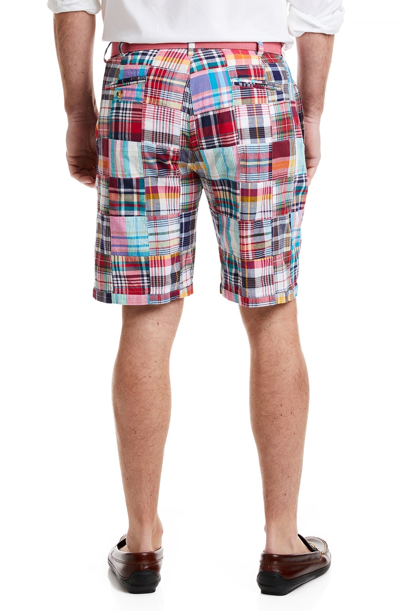 Cisco Short Hingham Patch Madras - Premium Cotton Shorts for Men | Casual Summer Wear & Beach Outfits