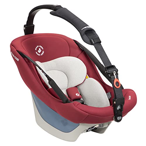 Maxi-Cosi Coral XP Infant Car Seat - Essential Red | Safe & Comfortable Baby Car Seat for Newborns | Perfect for Travel, Daily Commute & Family Outings