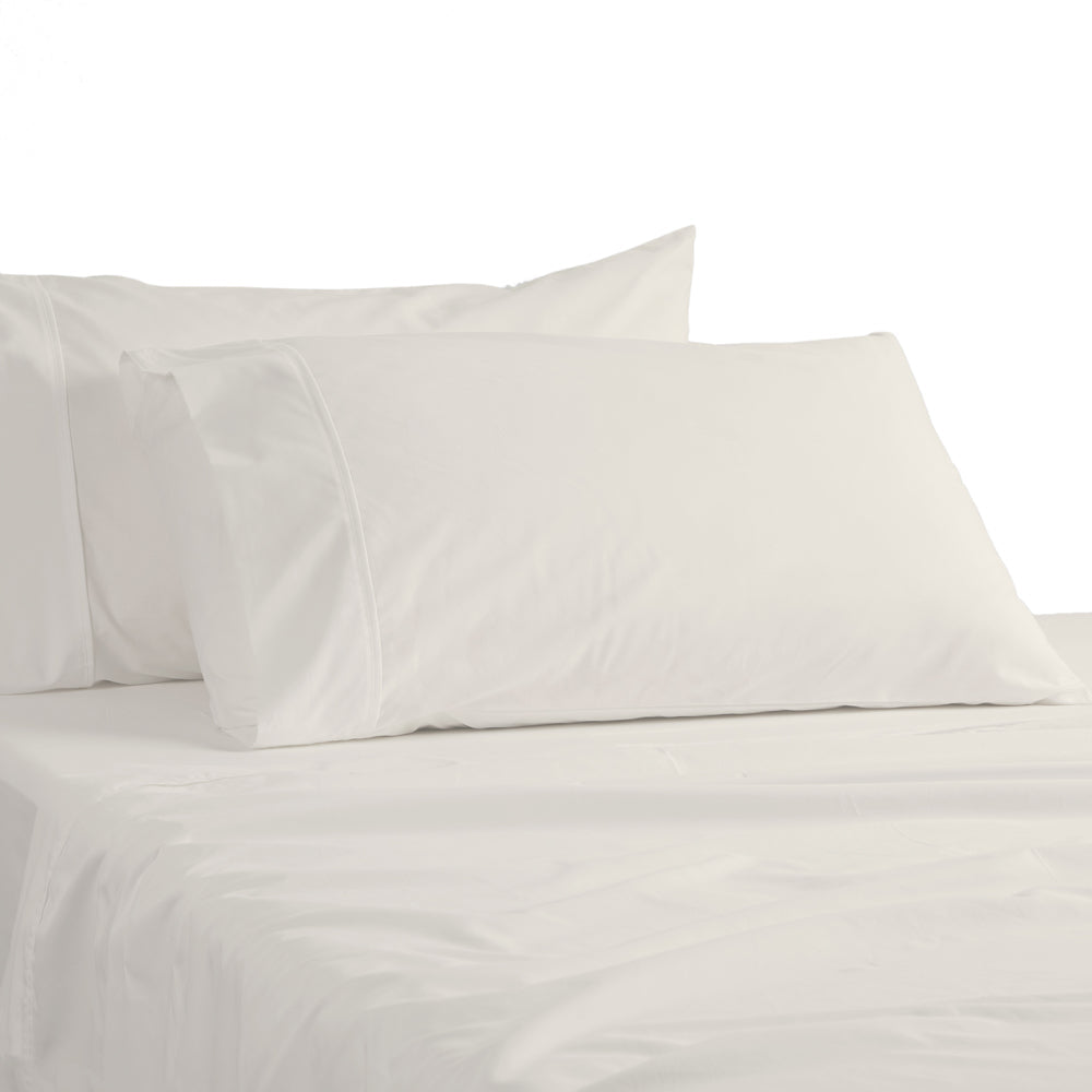 Luxury 100% Egyptian Cotton Sheet Set - 400 Thread Count Vanilla - Split King Size for Ultimate Comfort | Perfect for Master Bedrooms, Hotels & Guest Rooms