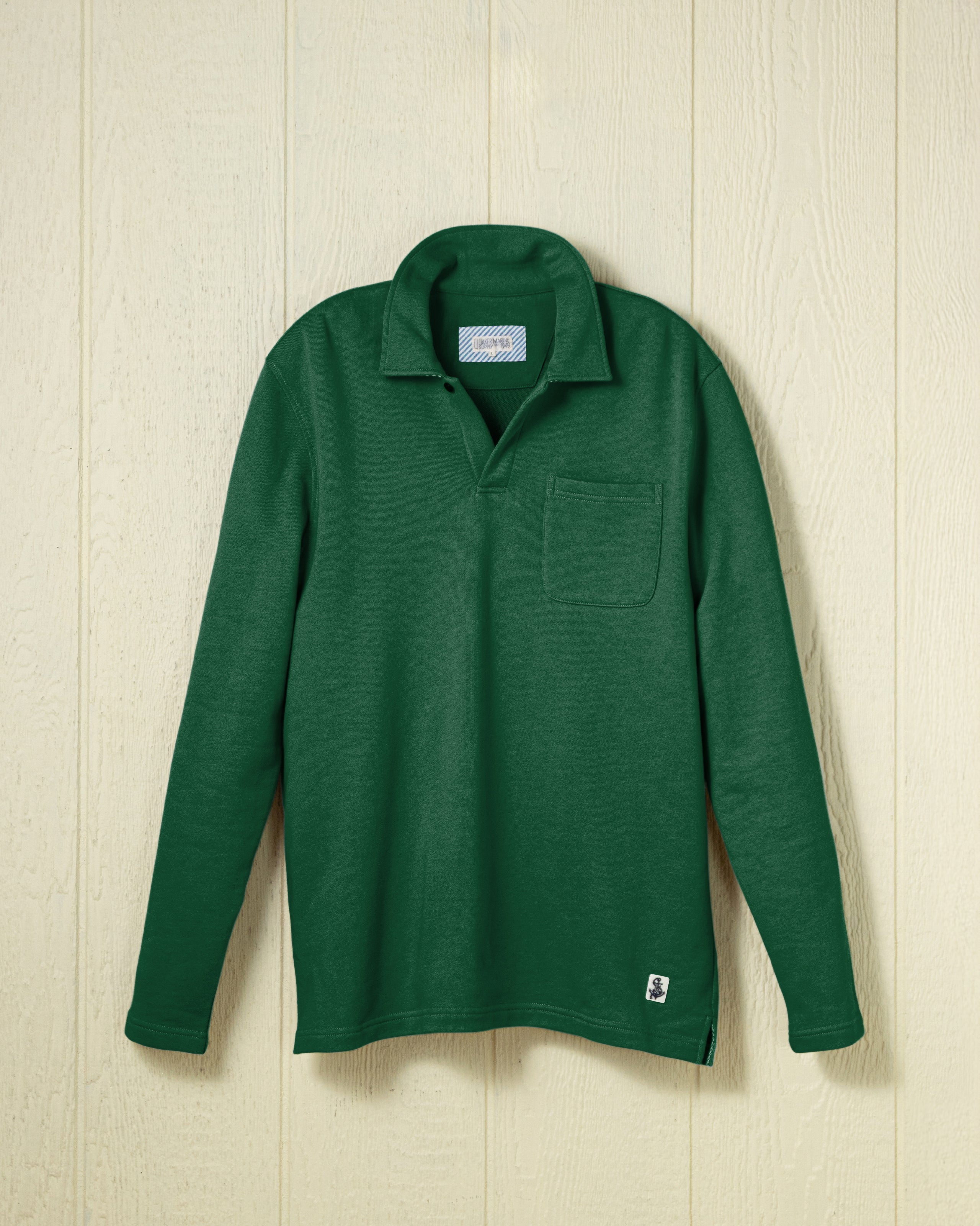 Acadia Men's Polo Shirt - Soft Spruce Loopback Terry Fabric - Perfect for Casual Wear, Golf & Outdoor Activities