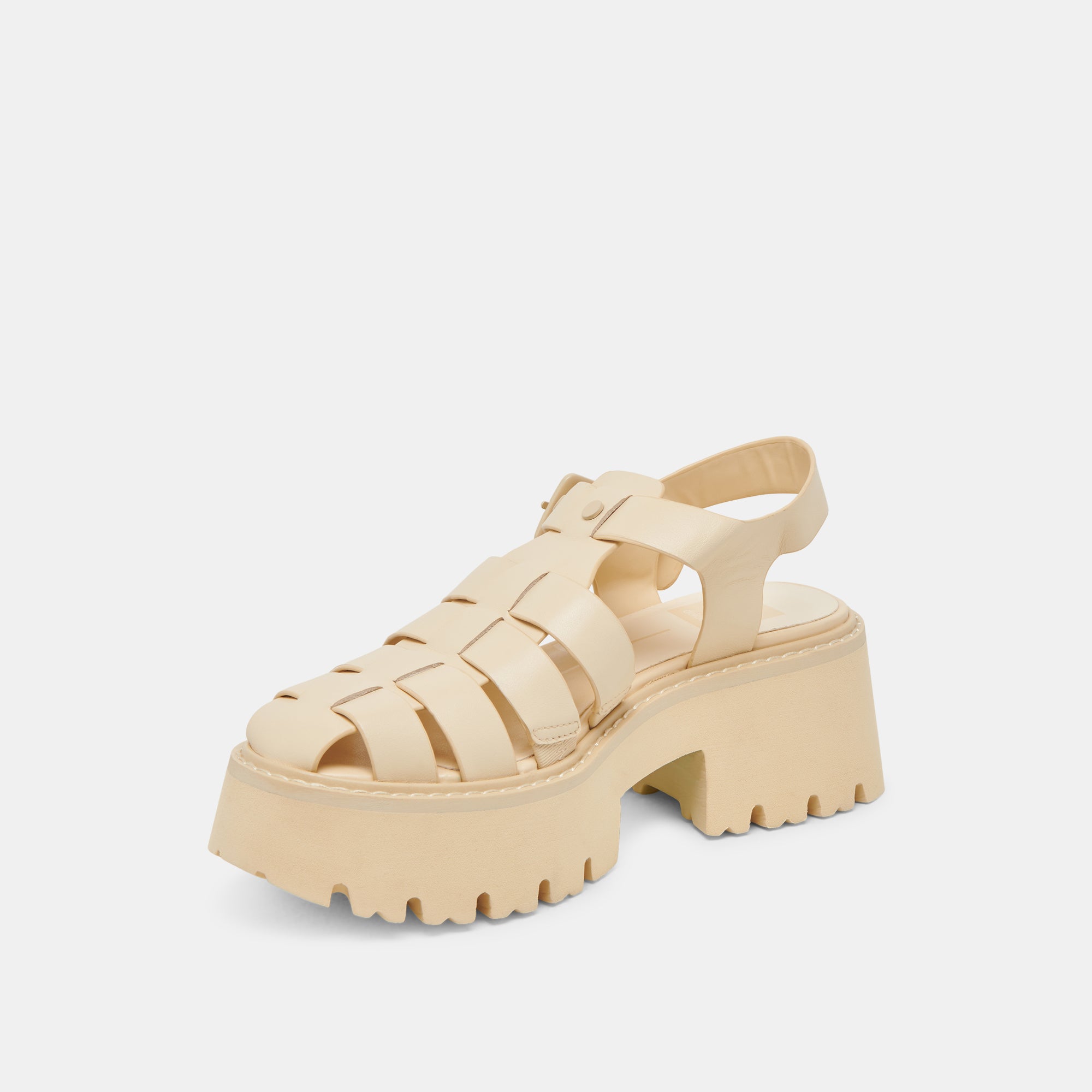 LASLY Women's Light Yellow Leather Tonal Sandals - Comfortable Casual Summer Shoes for Beach, Vacation & Everyday Wear