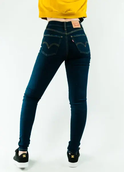 Levi's Mile High Super Skinny Women's Jeans - High Waist Stretch Denim Pants for Casual Wear & Night Out