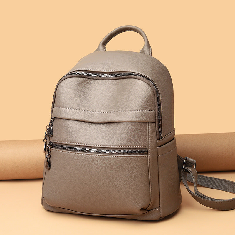 Eco-Friendly Vegan Leather Backpack for Women & Men - Stylish & Durable Laptop Bag for Work, Travel & School