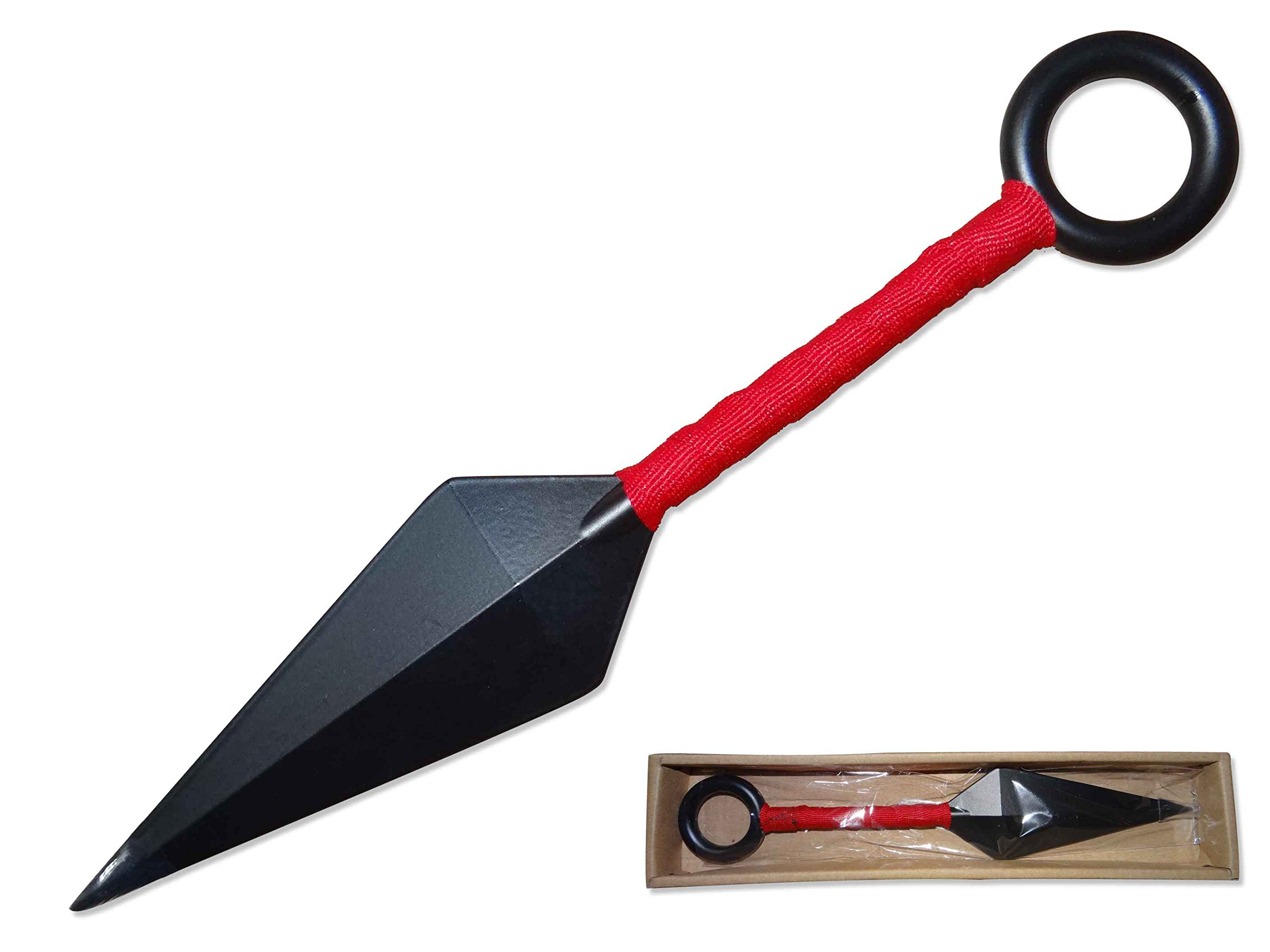 9 1/2 Inch Metal Ninja Kunai Throwing Knives - Set of 3 - Perfect for Martial Arts Training, Cosplay, and Outdoor Survival Practice
