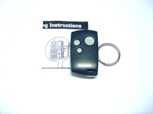 Stanley SecureCode Garage Door Opener Mini Remote Transmitter 370-3352 - Compact Wireless Keychain Remote for Stanley Garage Doors | Easy Installation & Secure Access for Home & Business Use