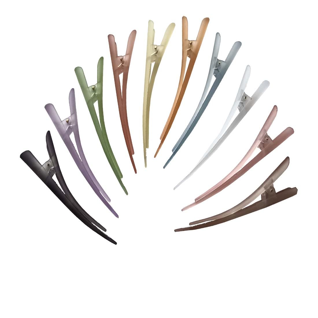 Denicraas Banana Hair Clips for Thin Hair - 6 Pack Strong Ponytail Holders & Hair Accessories - Perfect for Workouts, Office Styles & Everyday Hair Styling