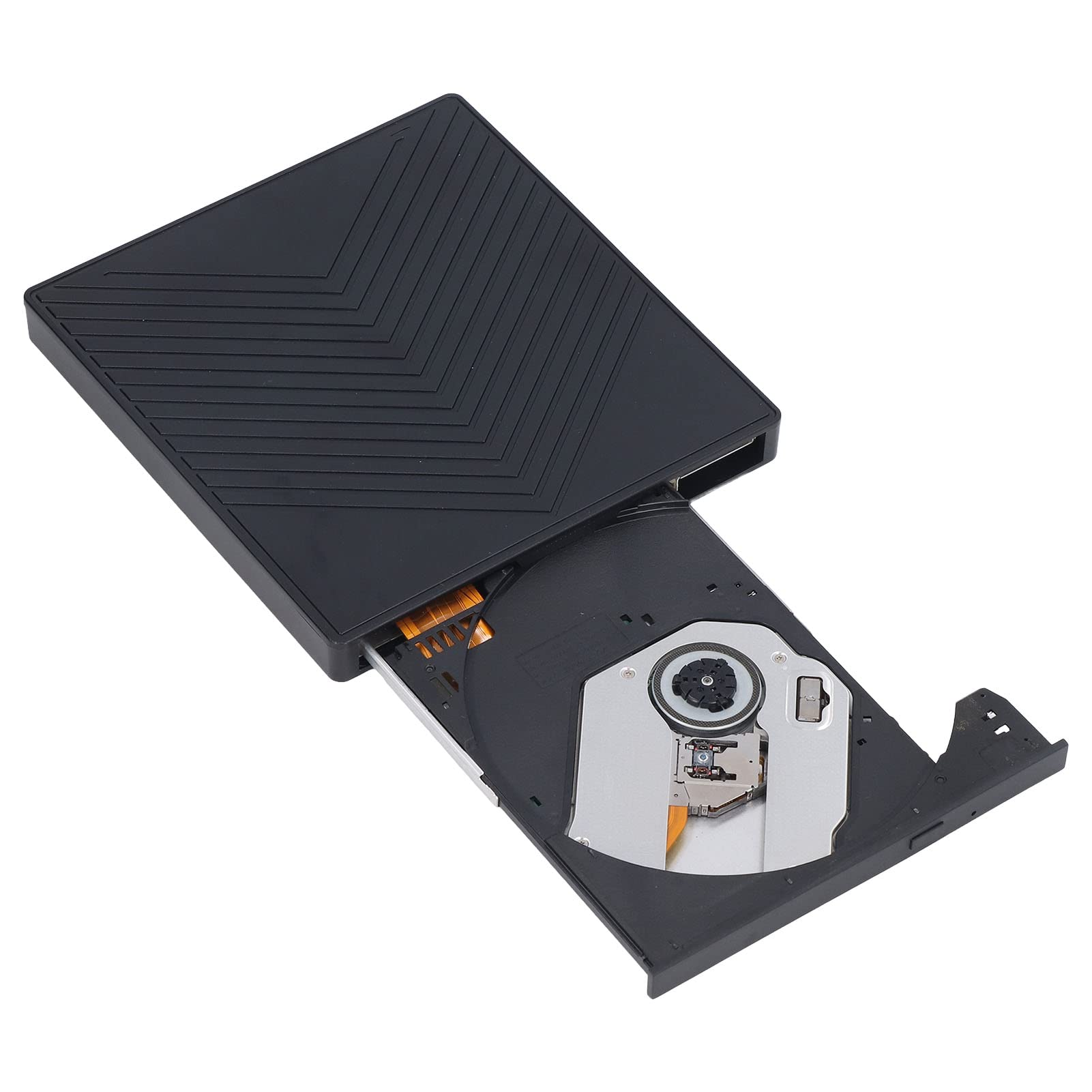 Garsent 6-in-1 USB Type C External DVD Drive - Portable CD/DVD Burner & Reader for Laptop, Desktop, Mac - Compatible with Windows & Mac OS 8.6+ | Perfect for Home Office, Travel & Media Backup