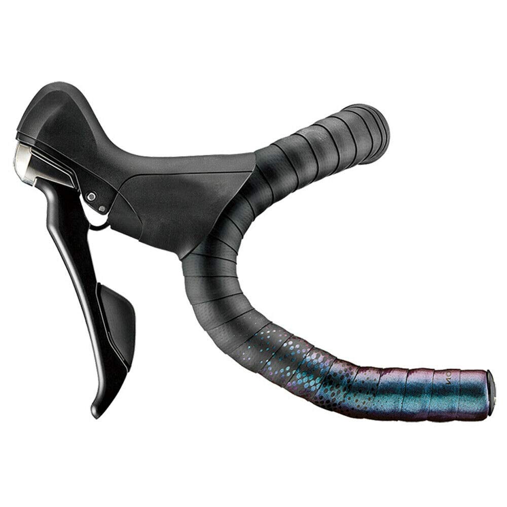 Premium Leather Touch Chameleon Bar Tape Handlebar Tape - Chameleon Violet Purple (SY4100) | Comfortable & Durable Bicycle Grip for Road Bikes & Commuting