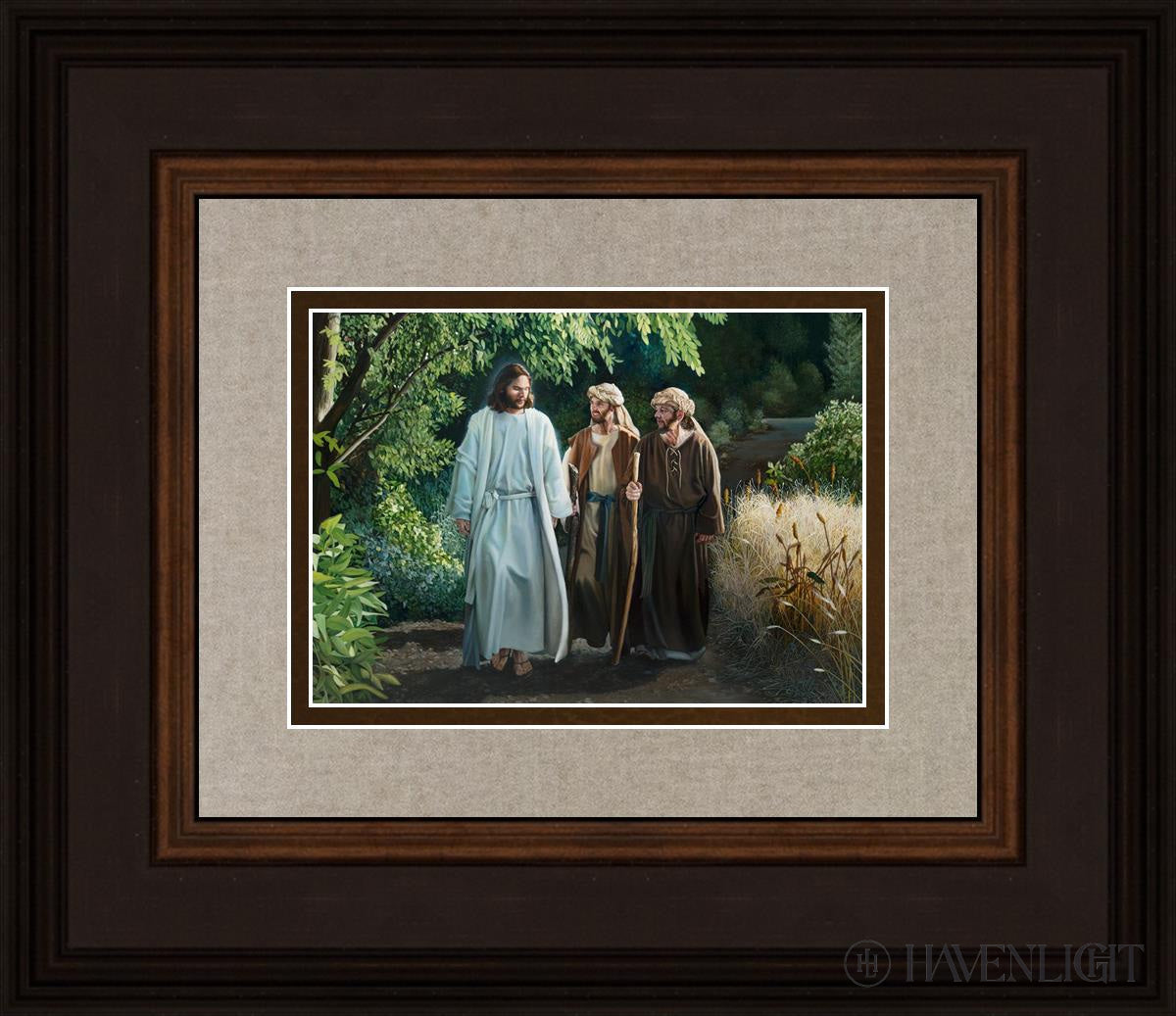 Emmaus By Liz Lemon Swindle - Inspirational Christian Wall Art for Home & Church Decor | Perfect for Living Room, Bedroom & Office
